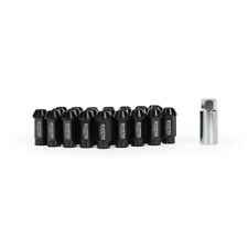 Mishimoto MMLG-1220-LOCKRKST Rockstar Aluminum Locking Lug Nuts, 1/2 x 20, Black picture