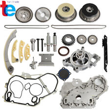 For GM Ecotec 2.0L 2.4L Timing Chain Kit VCT Selenoid Actuator Oil & Water Pump picture