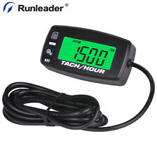 Digital Maintenance Tach/Hour Meter,Battery Replacement For Small Gas Engine picture