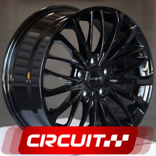 CIRCUIT PERFORMANCE CP36 17x7.5 5x114.3 +35 FULL GLOSS BLACK WHEELS (SET OF 4) picture