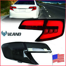 VLAND LED Tail Lights Smoked Rear Lamps Assembly For Toyota Camry 2012 2013 2014 picture