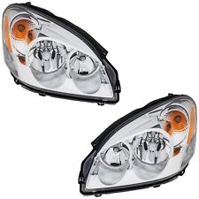 Headlight Set For 2006-2011 Buick Lucerne Left and Right with Bulbs CAPA picture