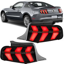 7 Modes Smoked Tail Lights For 2010-2012 Ford Mustang LED with Sequential Signal picture