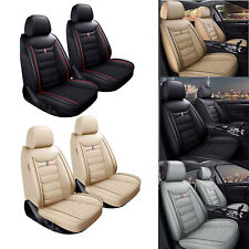 Universal Faux Leather Seat Covers Fit For Car Truck SUV Van - 2PC Front Seats picture