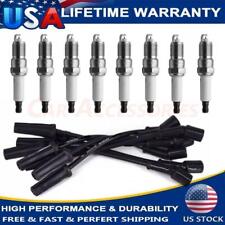 8x 9748HH Wires & 8x Iridium 41-962 Spark Plugs Set For Chevy GMC 4.8L 5.3L 6.0L picture