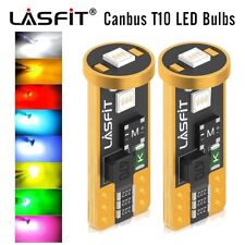 LASFIT T10 194 168 W5W LED License Plate Light Bulbs White Amber Red Green 2825 picture