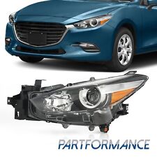 For 2017-2018 Mazda 3 Halogen Headlight Left Driver Side BACS510L0D MA2518175 picture