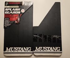 Lot Of 2 NEW Plasticolor Mud Flaps Ford Mustang Deadstock Vintage Rubber RARE  picture