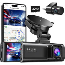 REDTIGER 4K Dual Dash Camera Front and Rear Dash Cam WIFI&GPS With 32GB SD Card picture