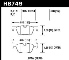 Hawk Performance HB749B.648 HPS 5.0 Disc Brake Pad picture