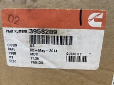 OEM CUMMINS ISB OIL PAN 3958209 NEW / OLD STOCK picture