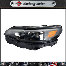 Driver Left Side For 2019-2022 JEEP CHEROKEE LED Headlight Assembly Black Clear picture