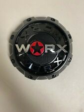 Worx By Ultra 8 Lug Gloss Black Wheel Center Cap 30171765F-A 1-Inch Spacer picture