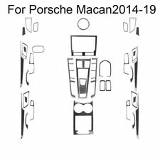 43pcs For Porsche Macan Carbon Fiber Full Kits Cover Trim Set picture