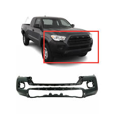 Front Bumper Cover for 2016-2020 Toyota Tacoma w/Fog Light Holes TO1000414 picture