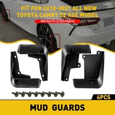 FOR 18-2024 TOYOTA CAMRY SE SPORT XSE 4 PCS FRONT & REAR SPLASH GUARD MUD FLAP picture