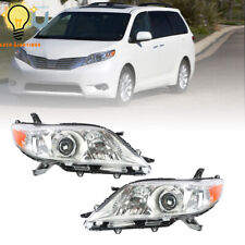 For 2011-2013-2020 Toyota Sienna Halogen Left&Right Side Headlights Headlamps picture
