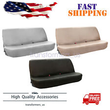 Universal PU Leather FULL SIZE Bench Truck Seat Cover Gray / Beige / Black picture