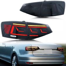 LED Sequential Tail Lights for Volkswagen VW Jetta 2015-2018 Animation Rear Lamp picture