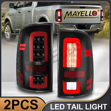 Smoke LED Tail Lights Brake Lamps LH+RH For 2009-2018 Dodge Ram 1500 2500 3500 picture