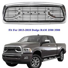Front Grille For 2013-2018 Dodge RAM 2500 3500 Chrome Grill Big Horn W/Letters picture