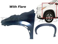 New Fits 2014-2019 Toyota Highlander Left Front Fender Panel With Flare picture
