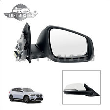 White Right Passenger Mirror with Turn Signal For BMW X1 2016 2017 18 19 20 2021 picture