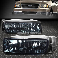 FOR 03-06 FORD EXPEDITION SMOKED LENS BUMPER DRIVING FOG LIGHT REPLACEMENT LAMPS picture