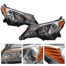 Pair Left + Right Side LED Projector Headlights For 2013 2014 2015 Toyota RAV4 picture