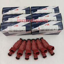 6pcs Upgrade 12 Hole Jeep Cherokee 1999+ 4.0L EV6 Fuel Injector 24lb New US picture