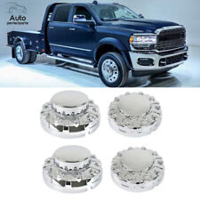 Two Front & Two Rear Wheel Center Hub Caps For 2019-2021 Dodge Ram 4500 5500 picture