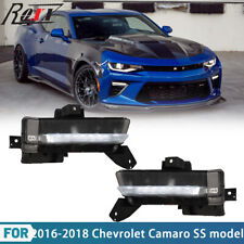 For Chevy Camaro SS 2016 2017 2018 LED DRL Fog Lights Front Bumper Lamps Pair picture