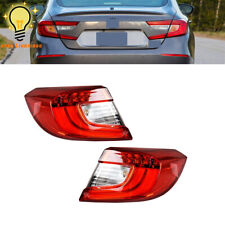 For 2018-2021 Honda Accord Sendan Outer Tail Lights Rear Brake Lamps LH&RH picture