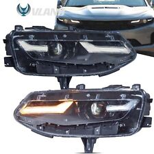 Pair Projector Headlights For 2019-2024 Chevrolet Chevy Camaro Coupe Convertible picture