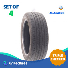 Set of (4) Used 235/55R19 Continental CrossContact LX Sport 101H - 7/32 picture