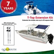 T-Top Extension Kit, Boat Stern Shade Blue or Black picture