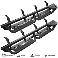 For 2024 Toyota Tacoma Double/Crew Cab BXWQ Running Boards BLK Drop Down Step picture