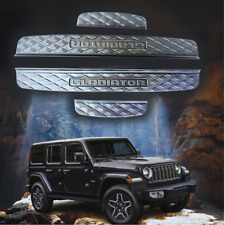 Logo OEM Entry Scuff Plate Cover, Door Sill Entry Guards for JEEP GLADIATOR picture