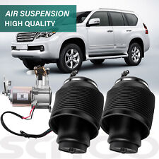 3PCS Rear Air Suspension Springs & Compressor For Lexus GX470 Toyota 4Runner picture