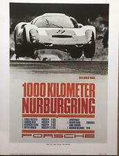 Porsche 1000 KM NURBURGRING 1967 Airborne Licensed Reprint.  Car Poster picture