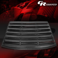 REAR WINDOW SUN SHADE LOUVERS STYLE SCOOP COVER GUARD FOR 06-10 DODGE CHARGER picture