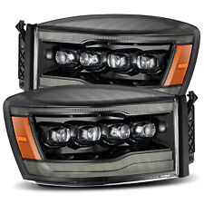 For 06-08 Dodge Ram 1500 2500 Nova Alpha Black LED Projector Headlight Headlamp picture