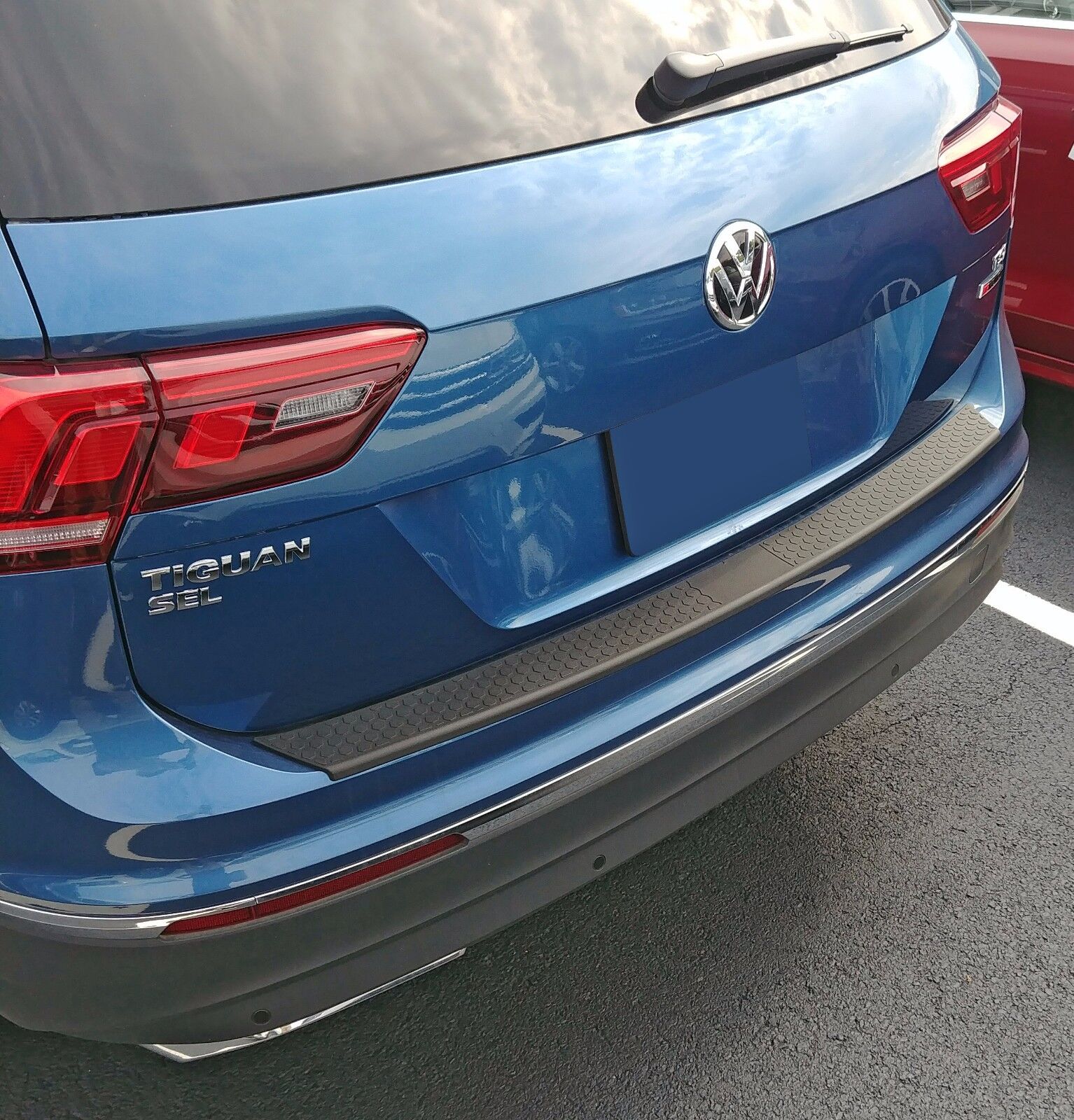 For: Volkswagen Tiguan 2018-2024 Rear Bumper Protector #RBP-005