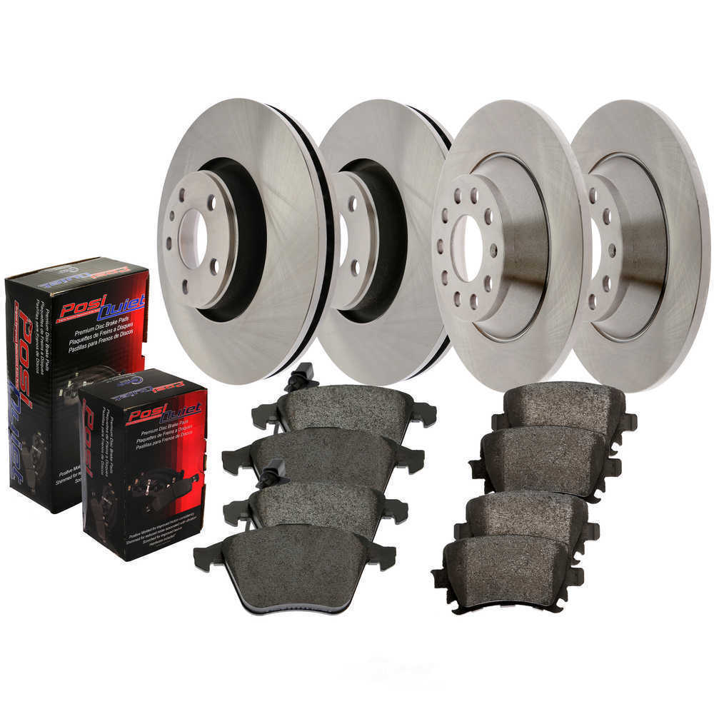 Disc Brake Upgrade Kit-OE Plus Pack - Front and Rear Centric 903.44116