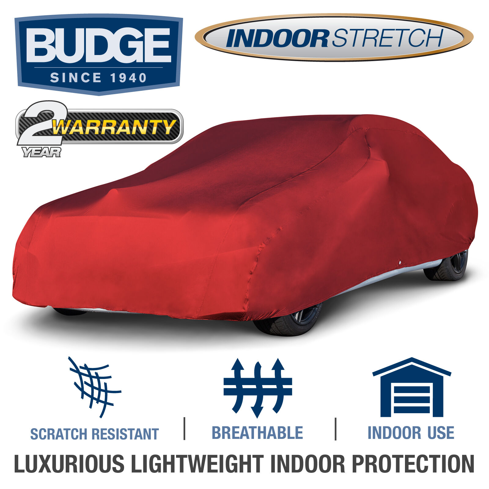 Indoor Stretch Car Cover Fits Ford Mustang 2014 | UV Protect | Breathable