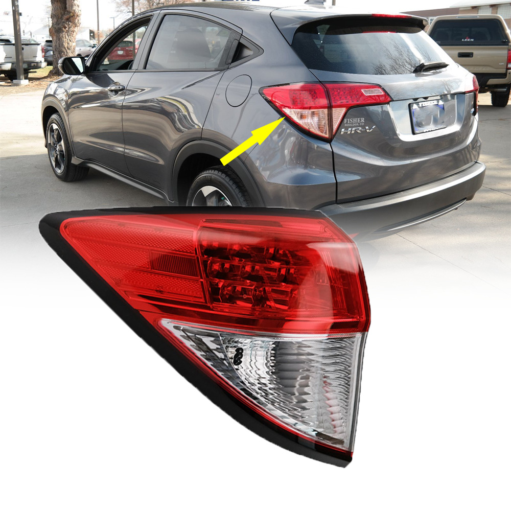DOT For Honda HR-V HRV EX 2016-2022 Driver Side Rear Left Outer Tail Light Lamp