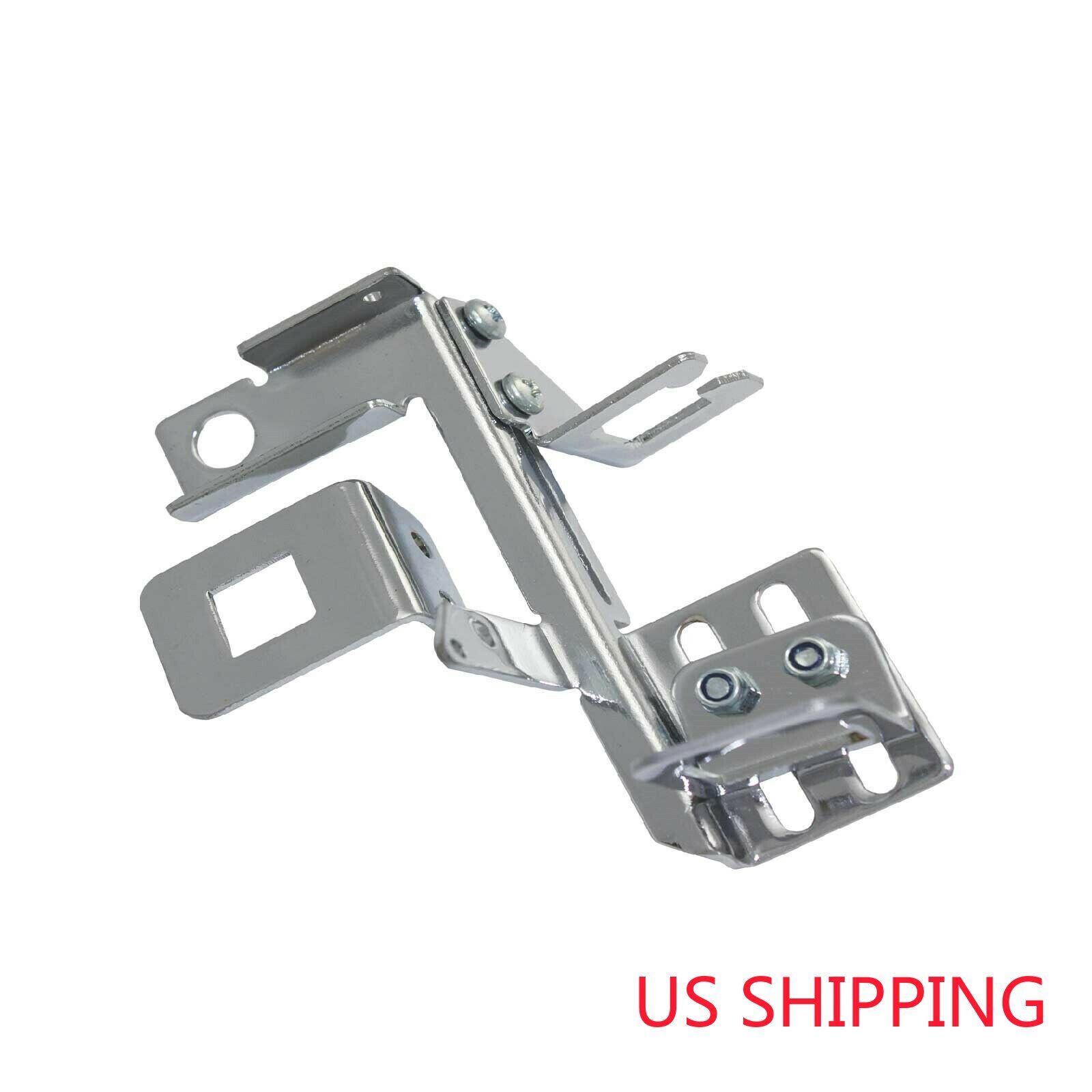 GM Chrome Throttle Cable Kickdown Bracket Kick Down For Chevy SBC BBC Holley