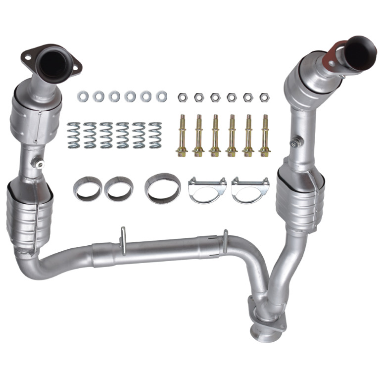 Left & Right Side Catalytic Converter Set For 2003-2004 Ford Expedition 5.4L