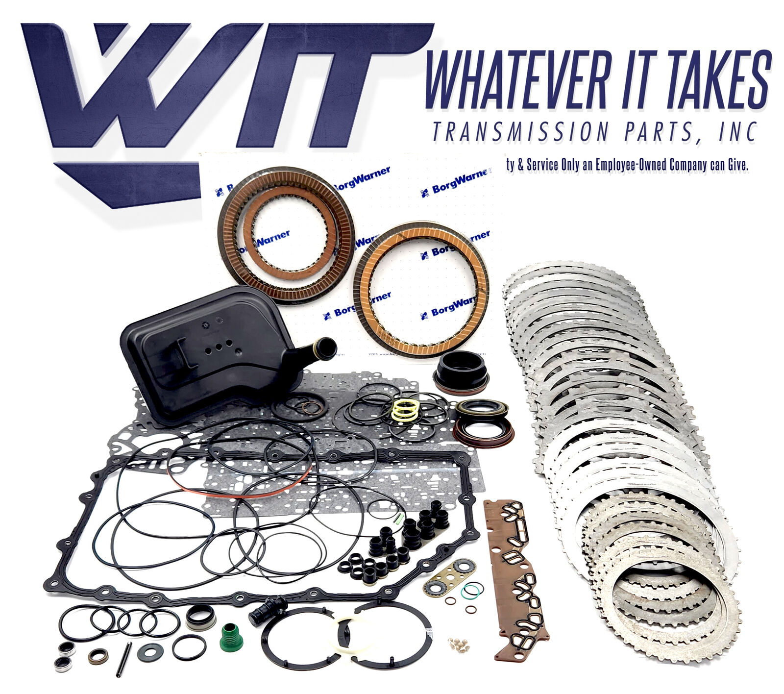 GM 2007-Up 6L80 Master Rebuild Kit w/ BW® Frictions, Raybestos® Steels, & Filter