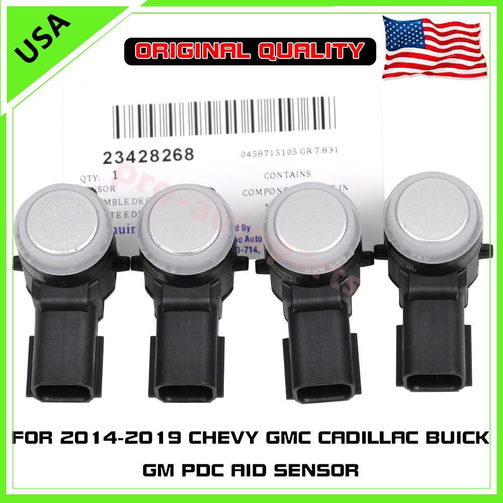 4Pack 23428268 OEM Quality Parking Sensor For GMC Chevy Silverado Cadillac Buick